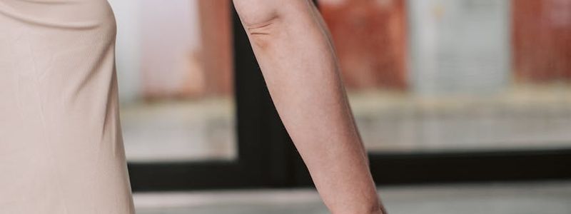 Blurry artistic shot of a person moving during yoga.